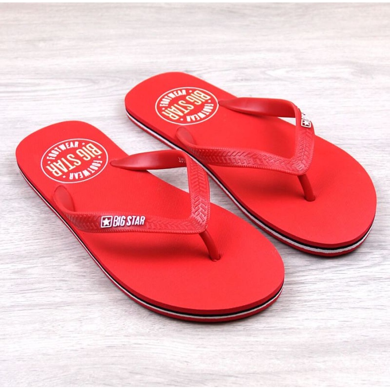 Infradito Big Star M JJ174538 rosse rosso 1