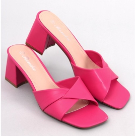 BM Poncia Sandali fucsia con tacco basso rosa 1