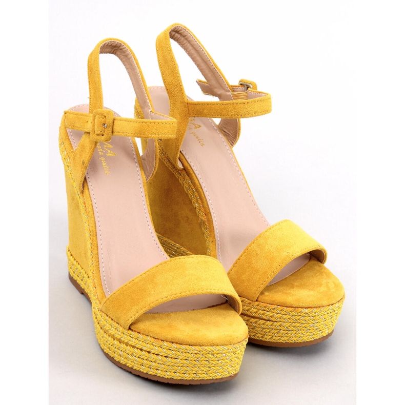 BM Wexler Sandali con zeppa gialli giallo 1