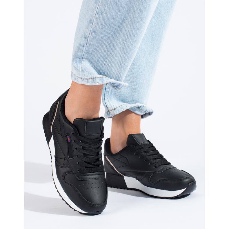 Scarpe da ginnastica shelovet nere da donna nero 1