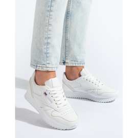 Scarpe sportive bianche da donna Shelovet bianco 1
