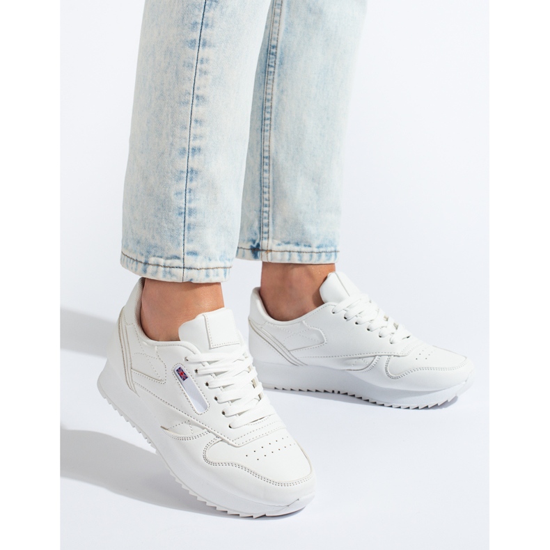 Scarpe sportive bianche da donna Shelovet bianco 1