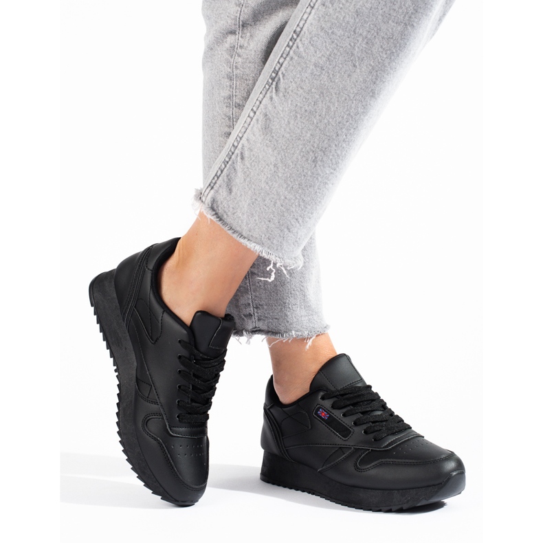 Scarpe sportive nere da donna Shelovet nero 1