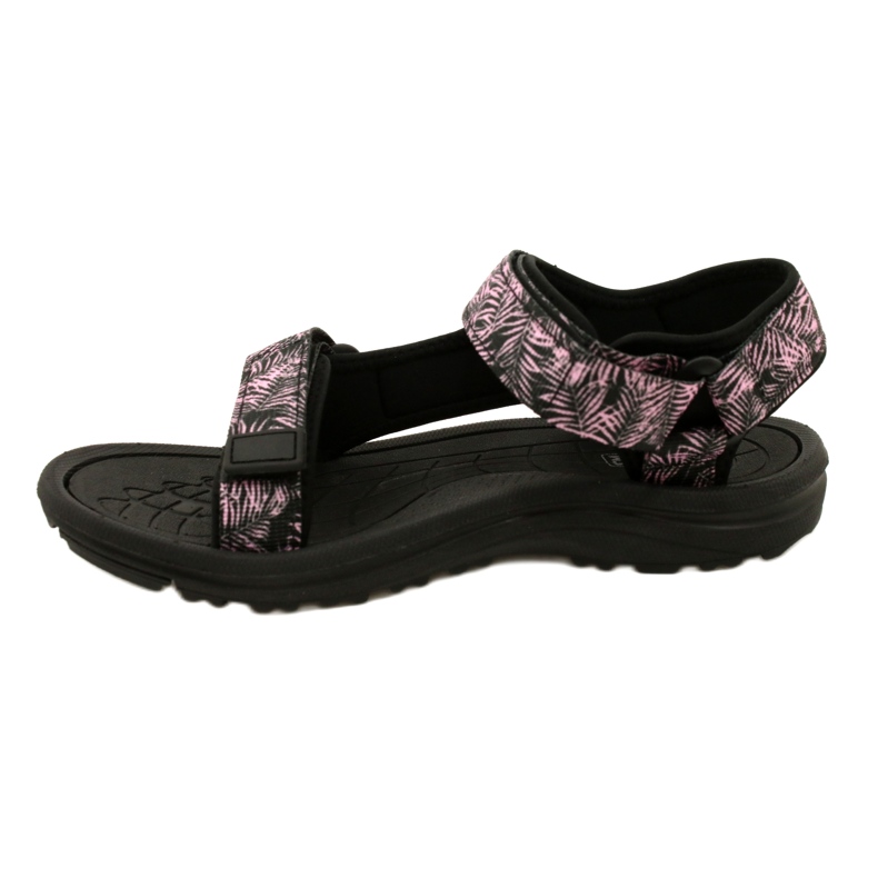 News Sandali sportivi da donna neri con velcro Novità 23SD11-5630 nero 3