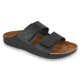 Scarpe da uomo Inblu 158M003 nero 1