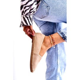 PG1 Espadrillas da donna in camoscio beige Corry 3