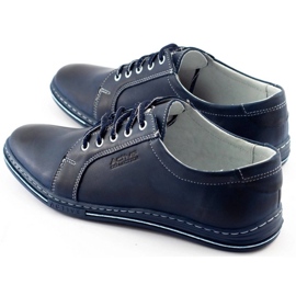 Polbut Scarpe da uomo 320 blu navy 4