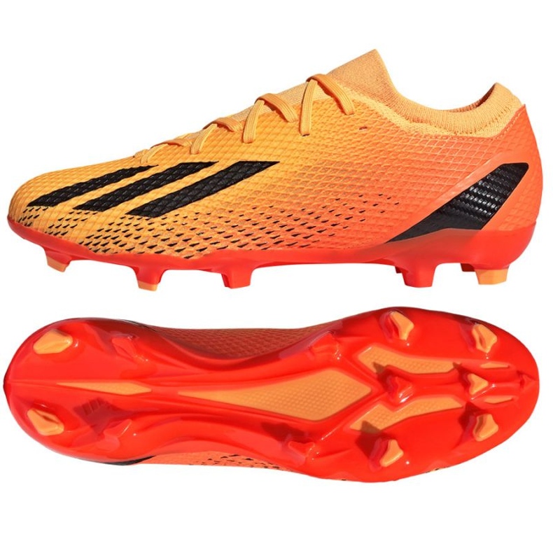 Scarpe da calcio Adidas X Speedportal.3 Fg M GZ5077 arancia arance e rossi 1