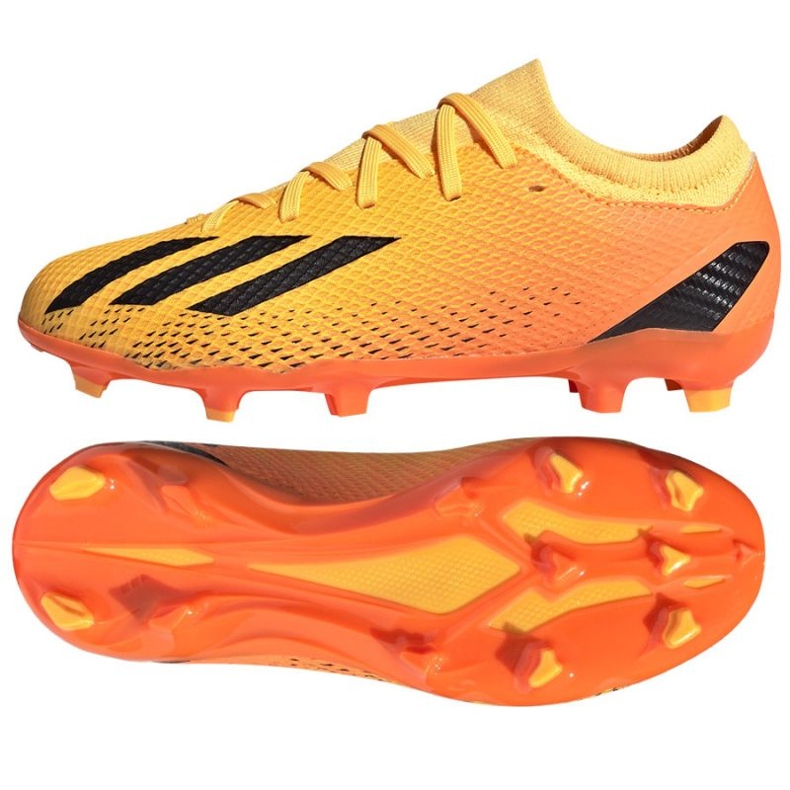 Scarpe da calcio Adidas X Speedportal.3 Fg Jr GZ5072 arancia arance e rossi 1