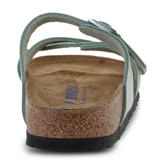 Pantofole Birkenstock Franca Injected Rivetti Matcha W 1024267 verde 3