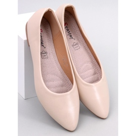 BM Ballerine sottopiede in pelle Trento Beige 1