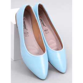 BM Ballerine Trento Blue con plantare in pelle 1