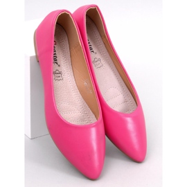 BM Ballerine con soletta in pelle colore fucsia Trento rosa 1