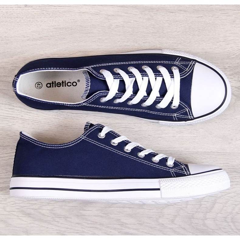 Sneakers basse Atletico ATC239C blu navy 2