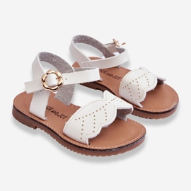 Sandali classici per bambini bianchi Izzy bianca 2