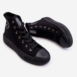 Sneakers alte da donna Big Star LL274A182 Nere nero 1