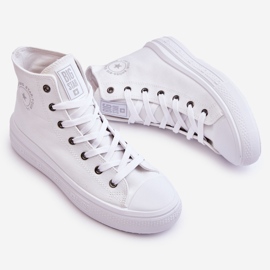 Sneakers alte da donna Big Star LL274A183 Bianche bianca 9
