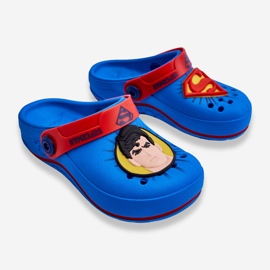 Zaxy Crocs Superman Grendene Kids JJ385004 Blu per bambini 2