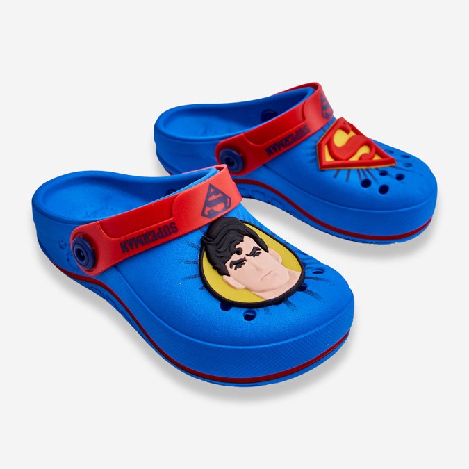 Zaxy Crocs Superman Grendene Kids JJ385004 Blu per bambini 2