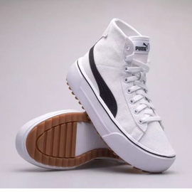 Scarpe Puma Kaia Mid Cv W 384409-01 bianco 1