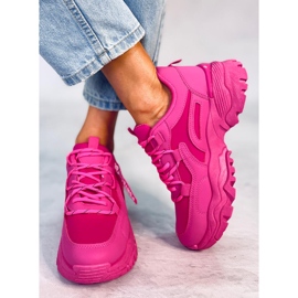 Sneakers Fucsia Bains da donna rosa 1