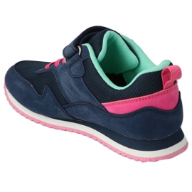 Befado sportivo per bambini Velcro 516X215 blu navy e rosa 3