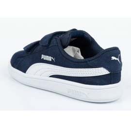 Puma Smash v2 Jr 365178 02 blu 4