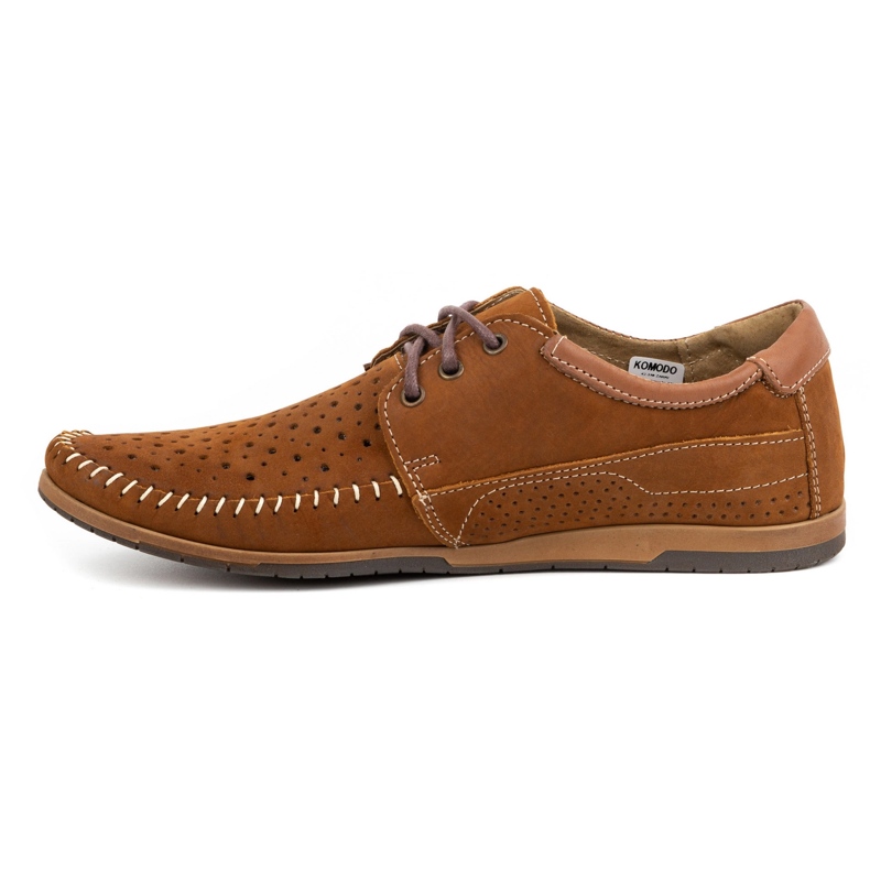 KOMODO Scarpe uomo mocassini 875 summer camel multicolore 2