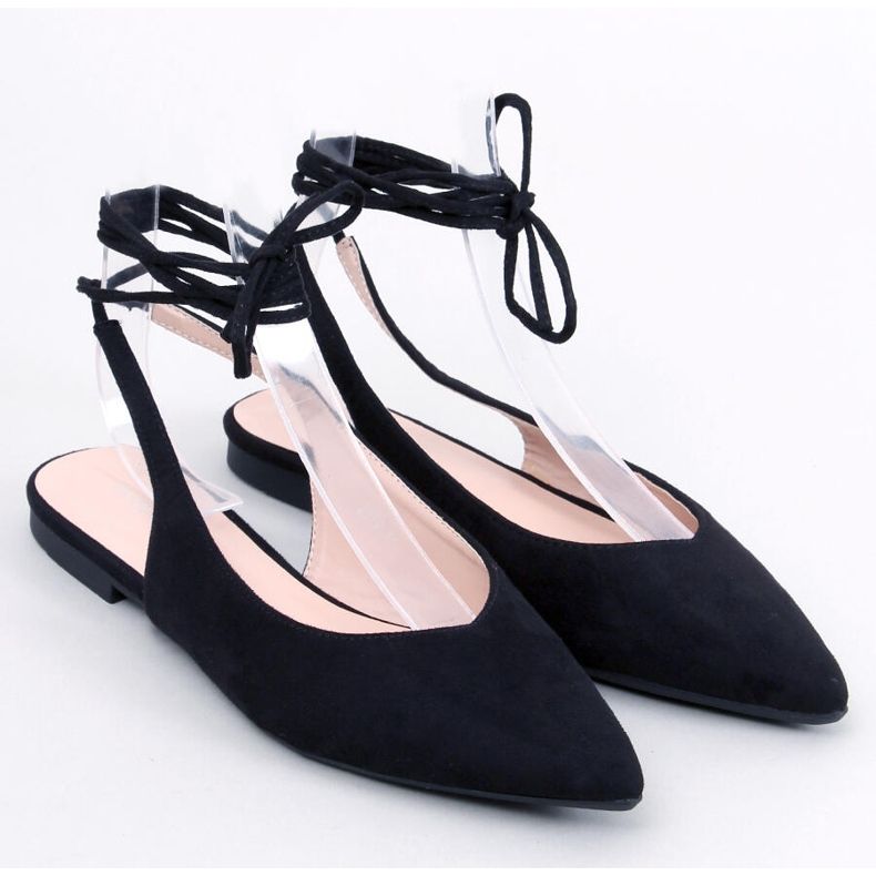 Dentoni Ballerine stringate nere nero 1