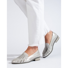 W. Potocki Scarpe da donna in argento traforato Potocki 1