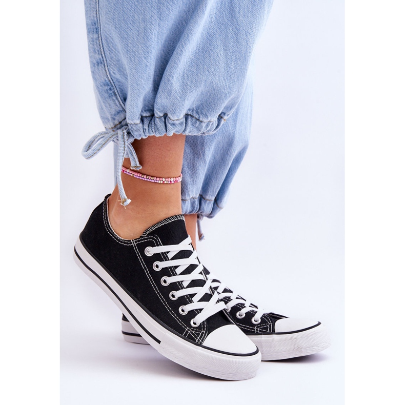 FR1 Sneakers basse classiche da donna nere Vegas nero 2