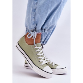FR1 Sneakers basse classiche da donna Vegas verde chiaro 2
