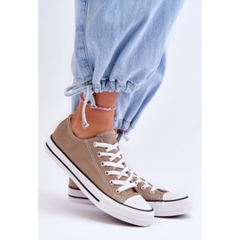 FR1 Sneakers basse classiche da donna Beige Vegas 1