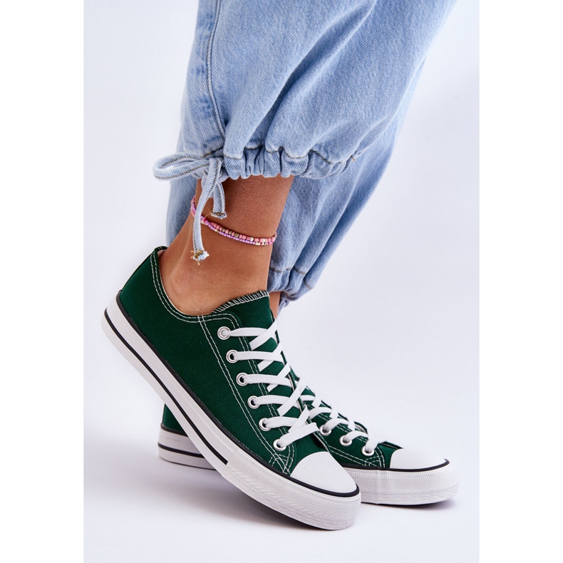 FR1 Sneakers basse classiche da donna Verde Vegas 1