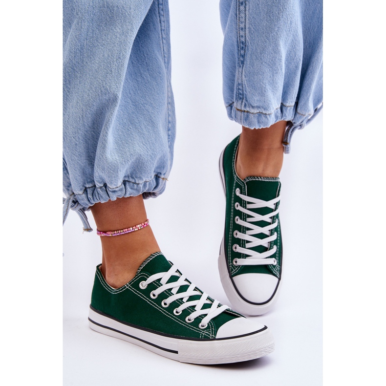 FR1 Sneakers basse classiche da donna Verde Vegas 2