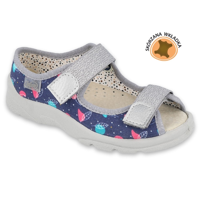 Scarpe per bambini Befado 869Y144 grigio multicolore 1