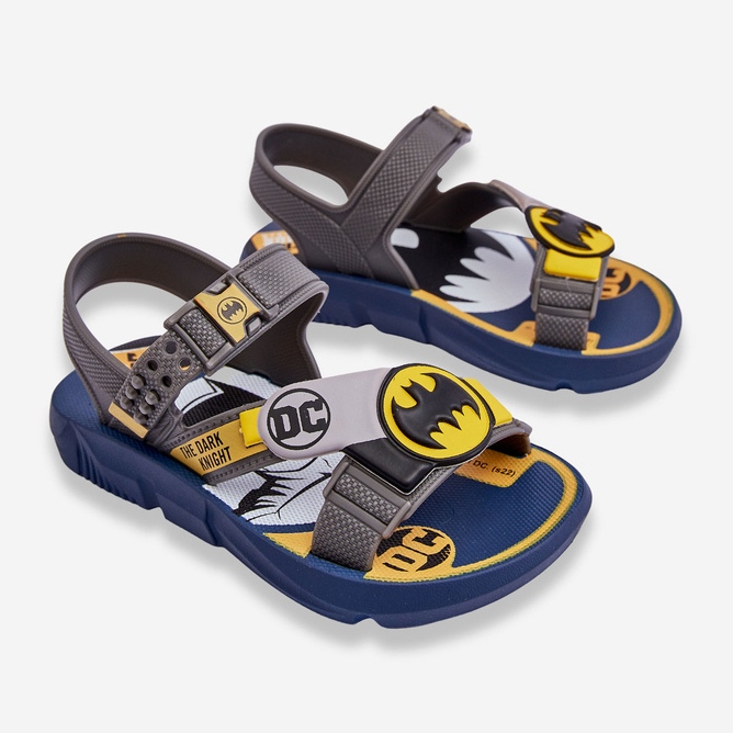 Sandali per bambini Batman Grendene Kids JJ385049 Grigio 1