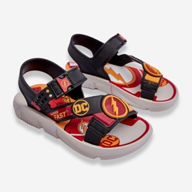 Sandali per bambini Flash Grendene Kids JJ385051 Rosso nero 2