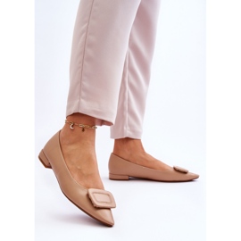 WS1 Ballerine Classiche Con Decoro Rivea Beige 2