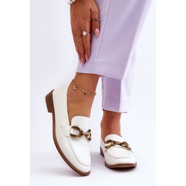 WS1 Mocassini Classici da Donna Bianco Lorien 1