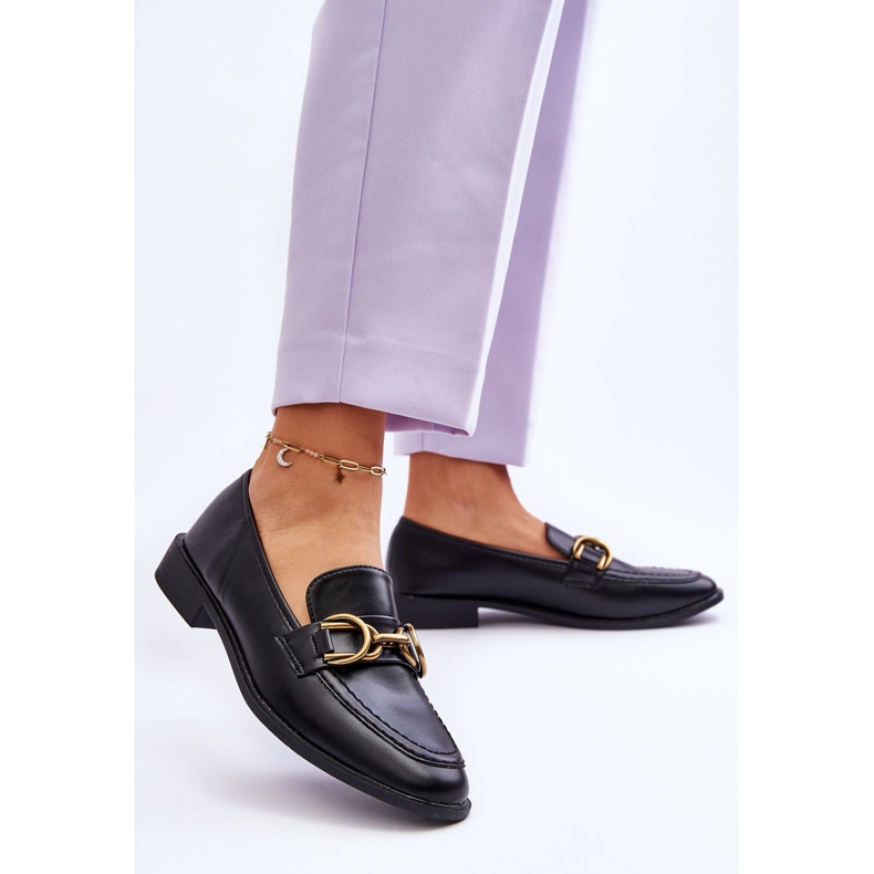 WS1 Mocassini da donna classici neri Lorien nero 2