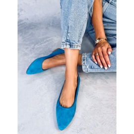Seastar Ballerine Keys LT.BLUE con sottopiede in pelle 1