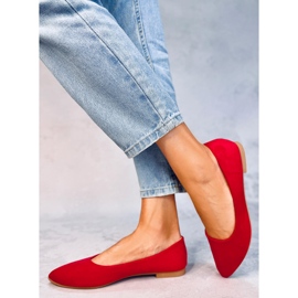 Seastar Keys Ballerine con soletta in pelle rossa rosso 1